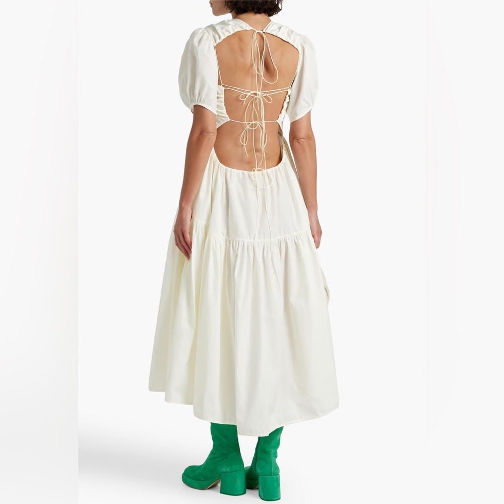 CECILIE BAHNSEN KAROLINE OPEN BACK DRESS